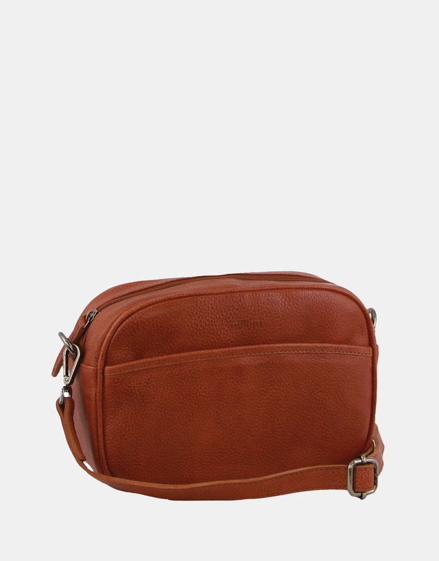 Milleni - Milleni Ladies Genuine Leather Cross-Body Bag/Clutch