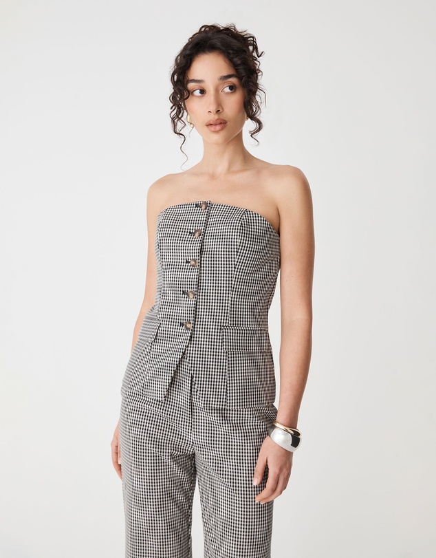 Forcast - Flynn Button Up Bodice