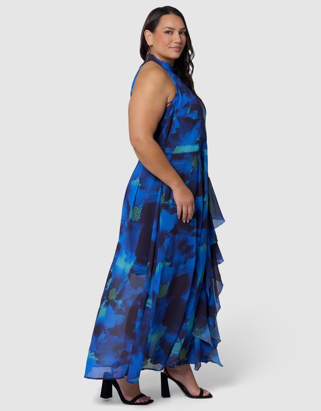 Pink Dusk by Curve Project - Kiss Kiss Maxi Dress