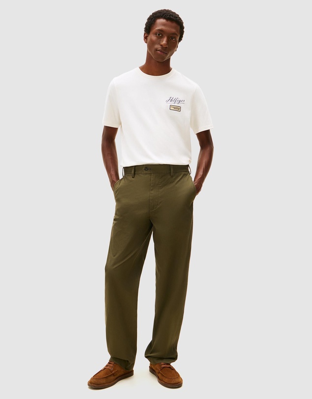 Tommy Hilfiger - Textured Logo Crew Neck T-Shirt