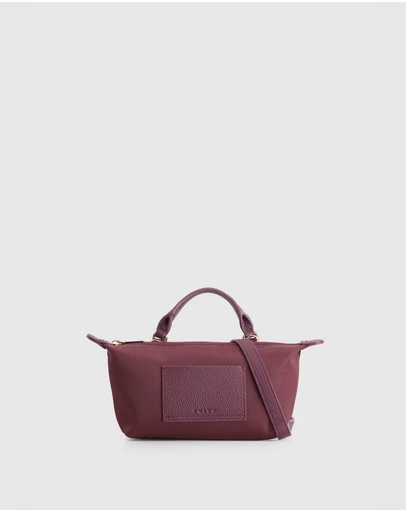 Evity - Noosa Leather Trim Crossbody Bag