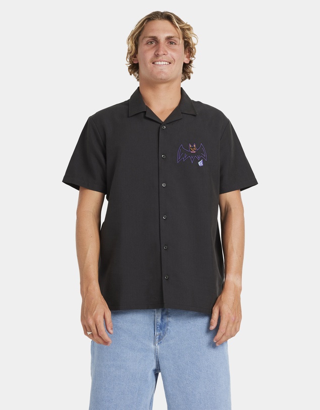 Volcom - Mens Featured Artist Ozzy Woven Short Sleeve Shirt