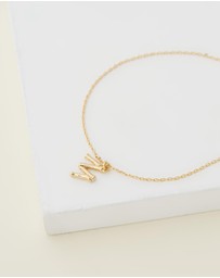 Zahar - Letter W Necklace