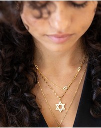 Chuchka - Aisha Magen David Necklace