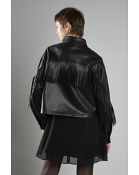 Glamorous - Asymmetric Fringe Button-front Jacket