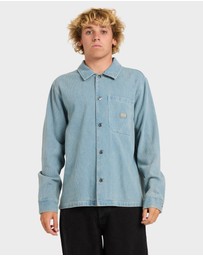 RVCA - Mens Seer Overshirt Long Sleeve Shirt