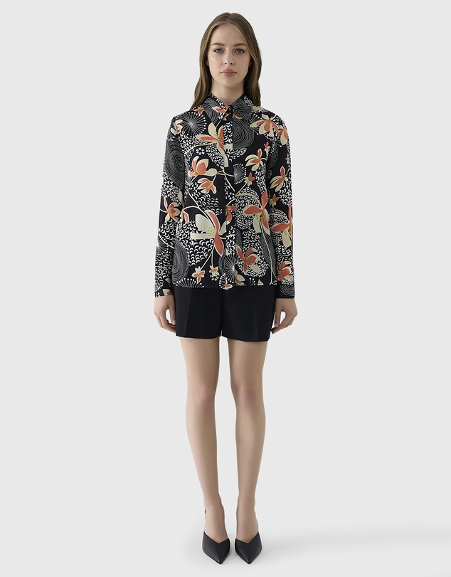 Farage - Abstract Floral Shirt