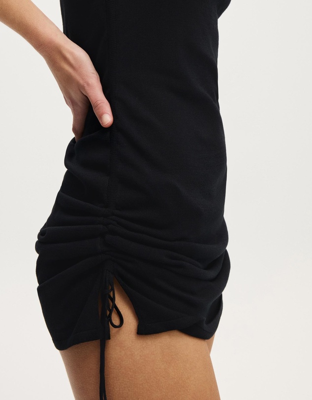 Cotton On Body - Noa Knit Ruched Mini Dress
