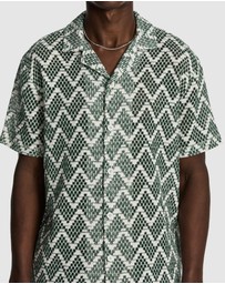 yd. - Lucio Crochet Short Sleeve Shirt