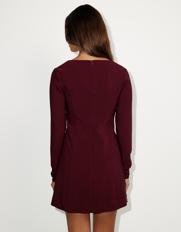 Dazie - Suits Me Tailored Long Sleeve Mini Dress