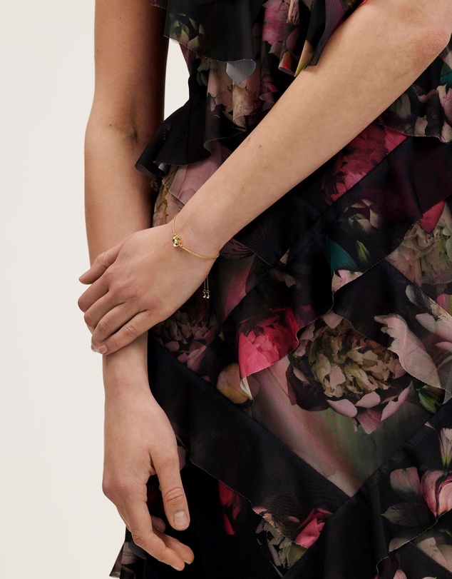 Ted Baker - Florie Pearl Flower Adjustable Bracelet