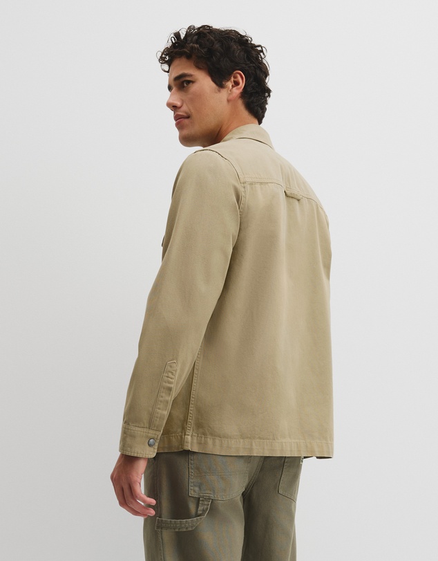 Country Road - Garment Dyed Workwear Canvas Overshirt