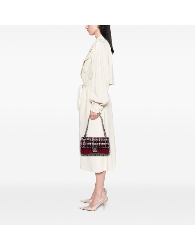 Pre-Loved by Azura Reborn - Pre-Loved Medium CC Tweed Multi Print Double Flap