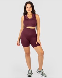 B Free Intimate Apparel - Seamless High Waist Midi Biker Shorts