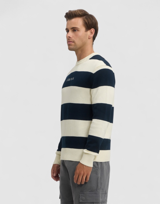 GUESS - GUESS JEANS Striped Knit Jumper