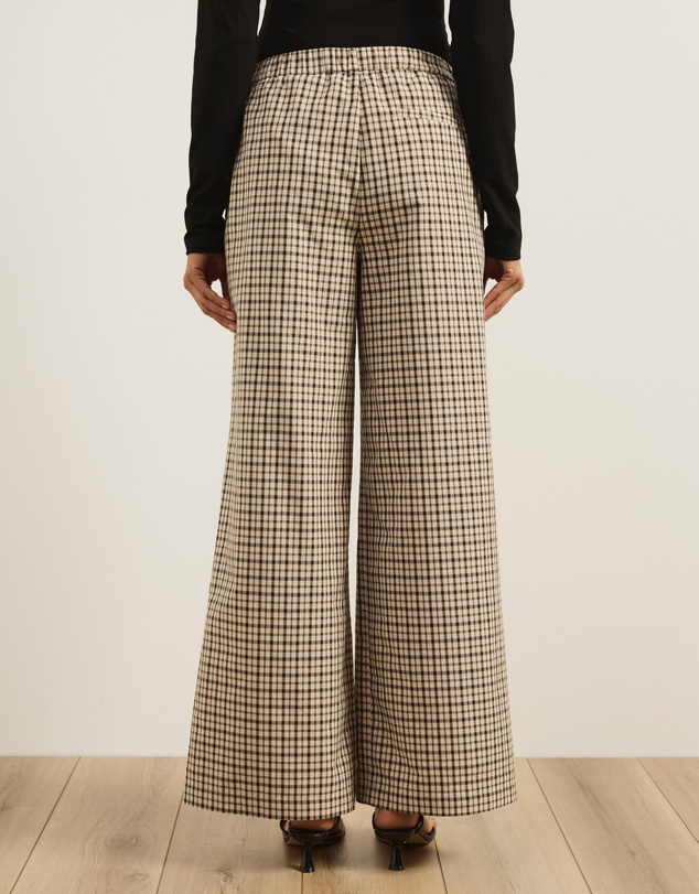 Atmos&Here - Annika Elasticated Check Pants