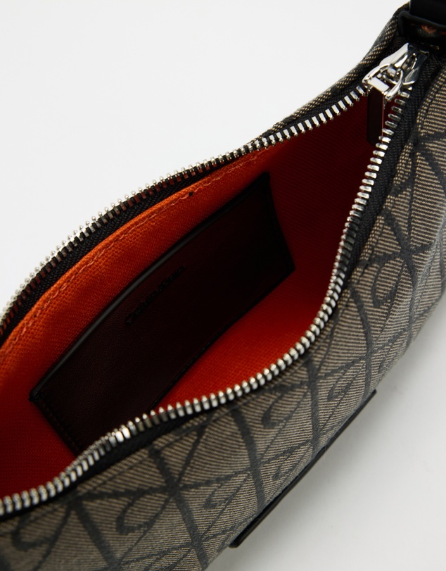 Calvin Klein - Emblem Aop Jacquard Conv Mini Bag