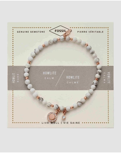 Fossil - Wellness White Bracelet