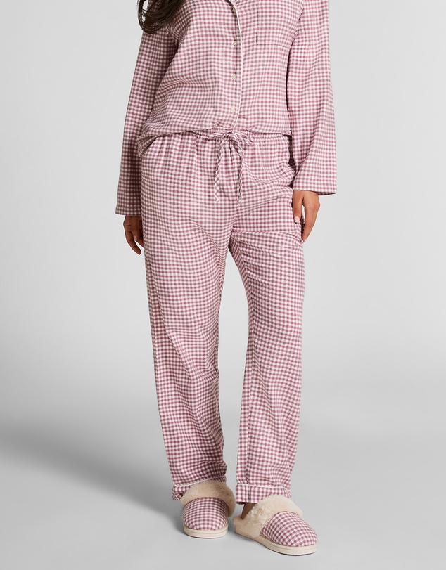 Hunkemoller - Flannel Check Essential Pants
