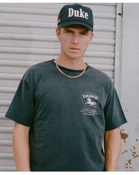 Duke + Dexter - DR Sponsors Washed Black Mono T-shirt