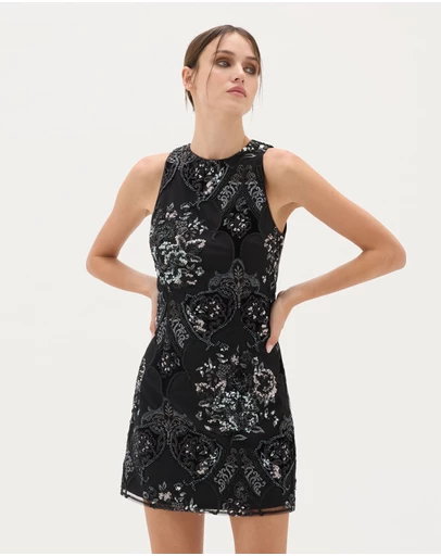 Muma World - Sphinx Beaded Electra Dress