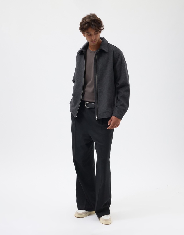 AERE - Wool Double Zip Jacket