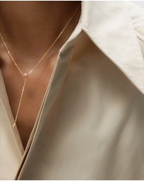 PDPAOLA - Rhodochrosite Stella Necklace