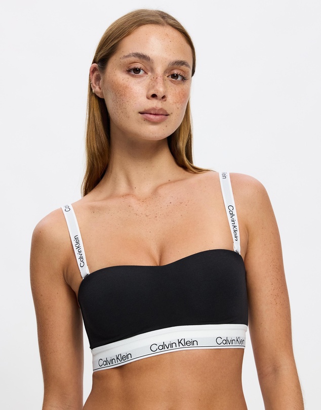 Calvin Klein - Icon Cotton Modal Lightly Lined Bandeau Bralette