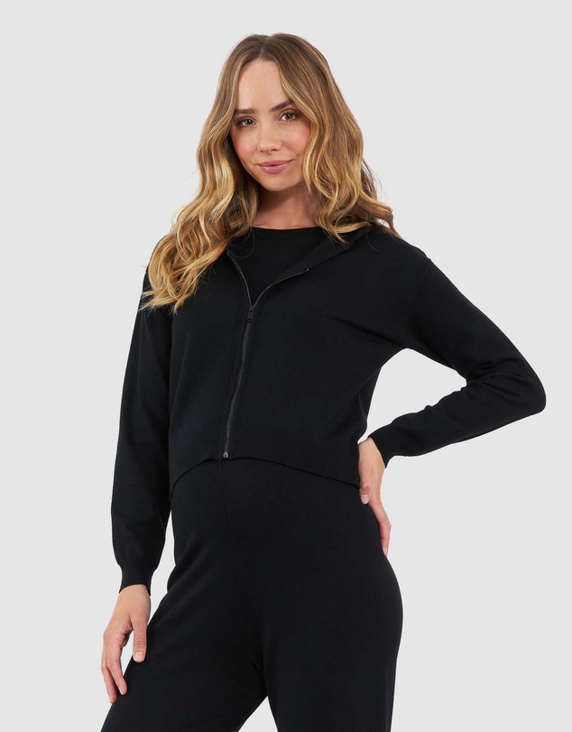 Ripe Maternity - Reese Nursing Knit Hoodie