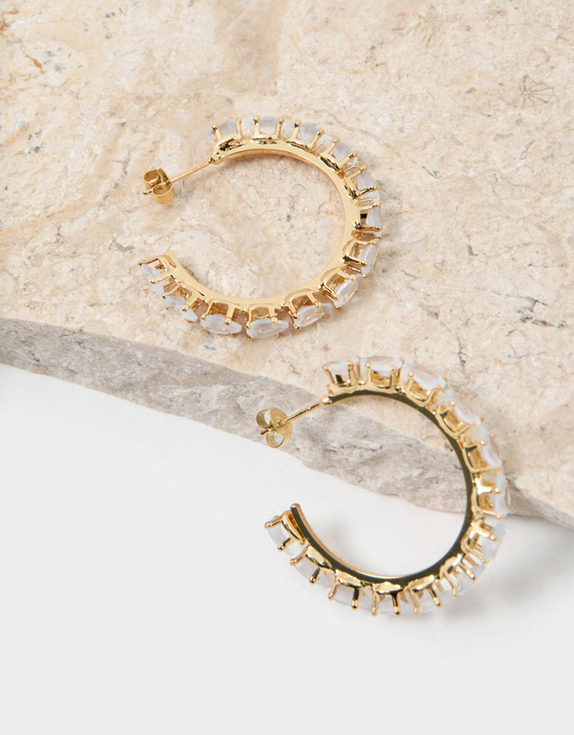 Forcast - Jada 16k Gold Plated Earrings