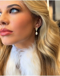 Stephanie Browne - Kande Pearl Earrings