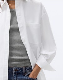 UNISON - Oversized Oxford Shirt