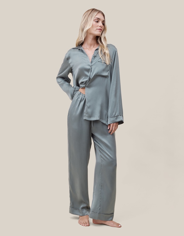 Papinelle - Audrey Washable Silk Full Length PJ