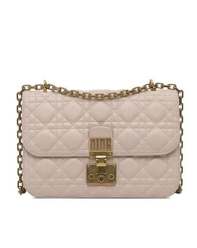 Pre-Loved by Azura Reborn - Pre-Loved Dior Quilted Leather Crossbody with Chain Strap