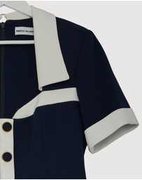 Revibe - Repaired Rebecca Vallance Ula Mini Dress - AU 14