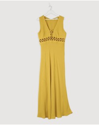 Revibe - Repaired BY JOHNNY. Leandra Link Ankle Dress - AU 16