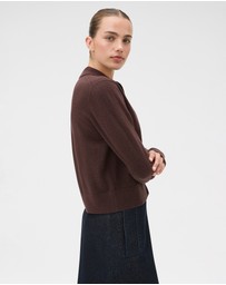 Oroton - Collar Cardigan