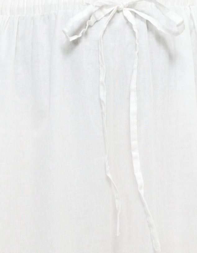 AERE - Tiered Hem Cotton Skirt