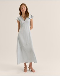 Review - Montreal Flounce Sleeve Dress