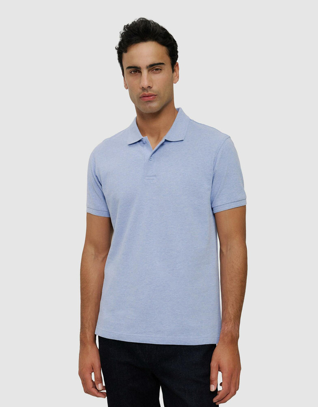 Trenery - Pique Marle Monogram Polo