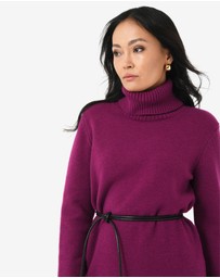 Forcast - Sasha Wool Blend Knit Dress