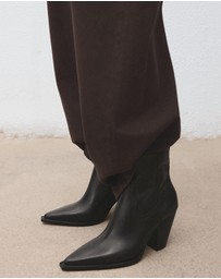 M.N.G - Choco Ankle Boots