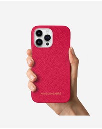 Maison De Sabre - Leather Phone Case (iPhone 15 Pro Max)
