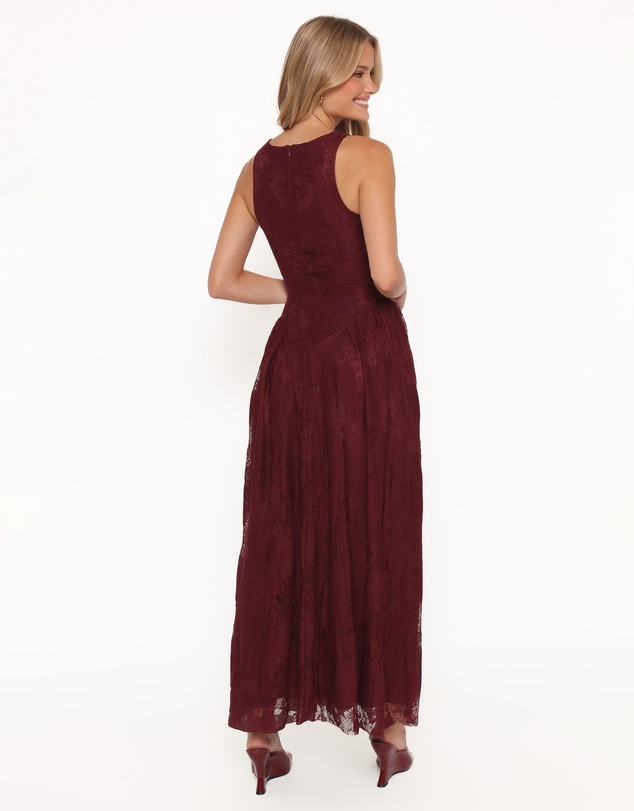 Petal & Pup - Denny Maxi Dress - Burgundy
