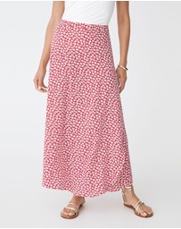 Forcast - Tara Floral Wrap Skirt