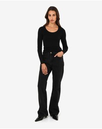 Forcast - Samira Scoop Neck Knit