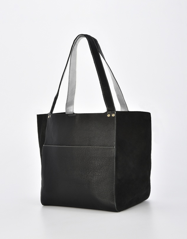 Cobb & Co - Phoenix Suede & Metallic Contrast Tote