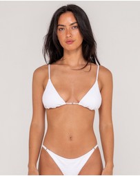 Rusty - Sandalwood Ring Triangle Bikini Top