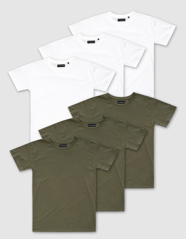 Stock & Co. - 6-Pack Stock Tee
