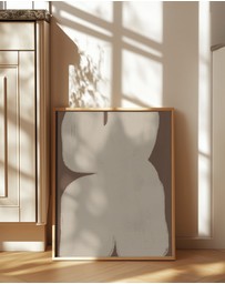 Olive et Oriel - Shape Geometric Art by The Miuus Studio Art Print